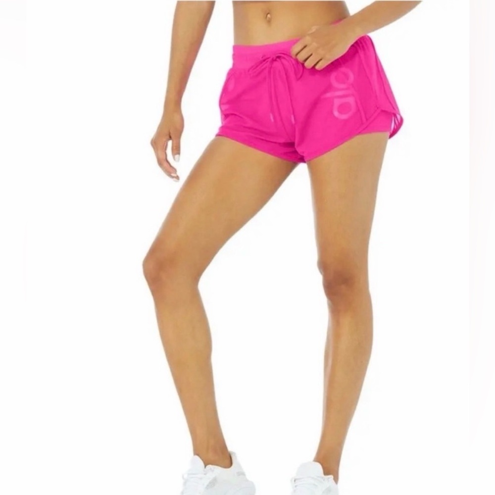 ALO Yoga Pink Athletic Shorts